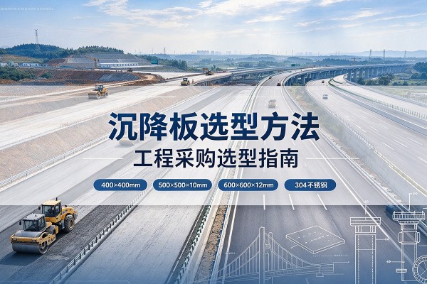 达孜沉降板选择方法
