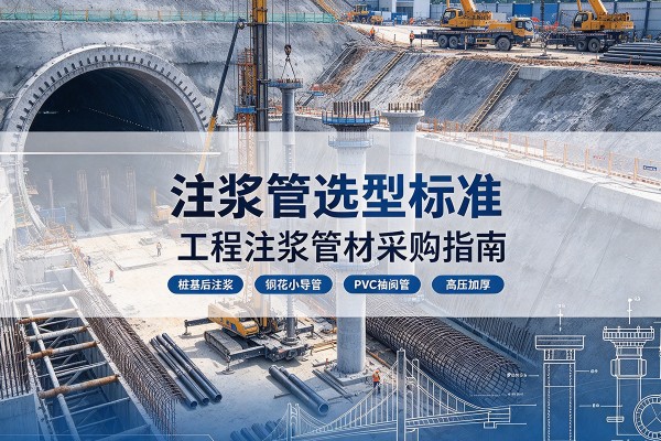 达孜注浆管选型标准